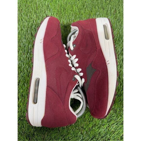 Size 9.5 *RARE* Nike Air Max 1 Tonal Pack “Team Red” (308866-601) 2011 Men’s  OG - Picture 5 of 8